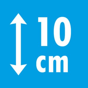 Výška matraca 10 cm