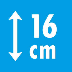 Výška matraca 16 cm
