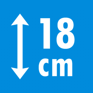 Výška matraca 18 cm
