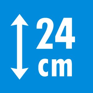 Výška matraca 24 cm